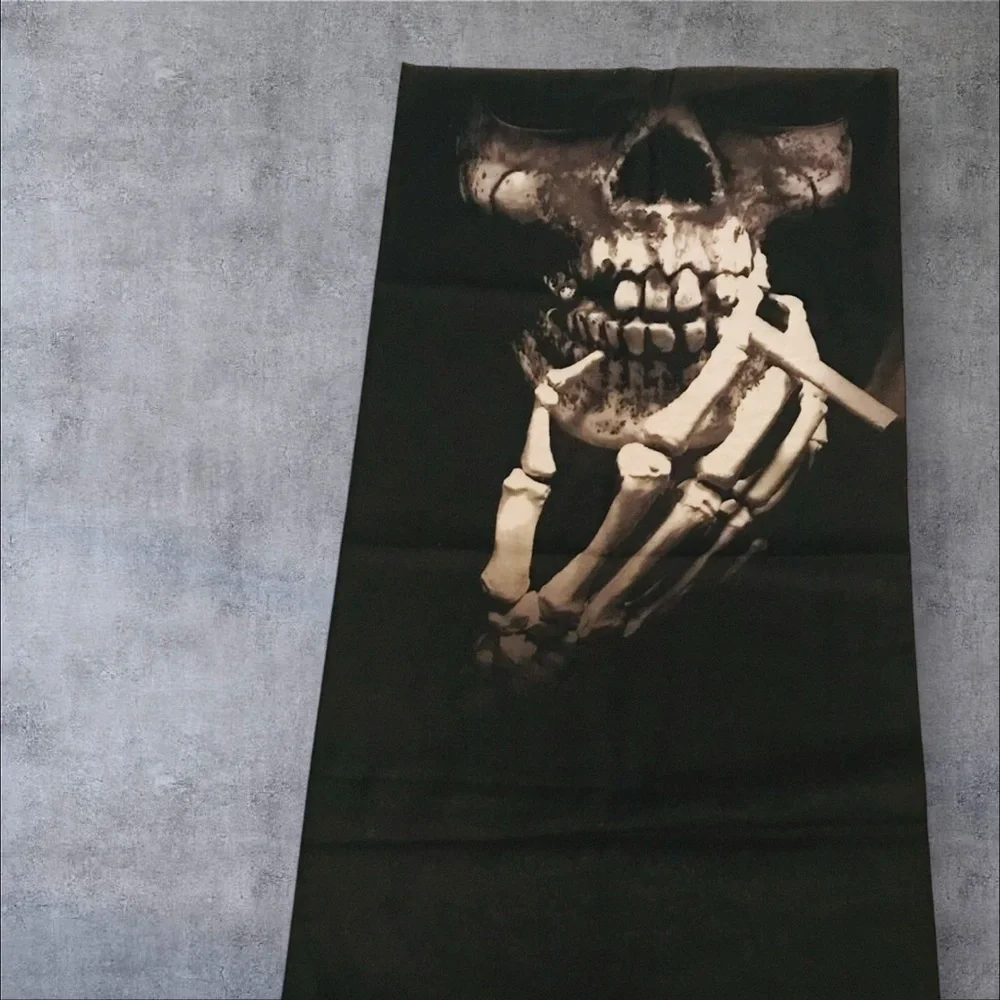 Stars & Stripes Skull 16 n 1 Neck Gaiter Face Cover Dust Mask Biker Rag 2 total